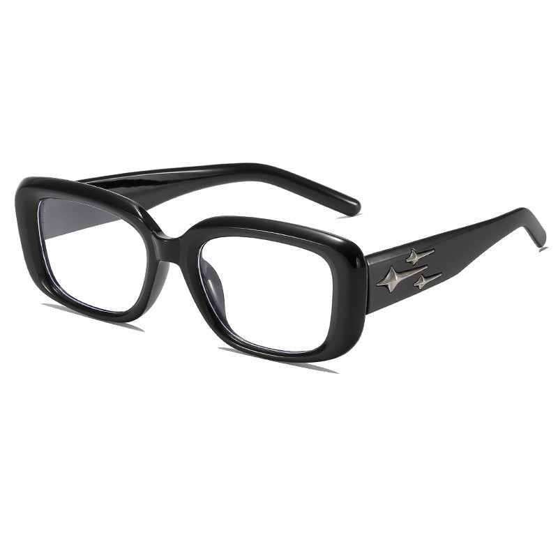 Vintage Inspirierte Quadratische Rahmen Sonnenbrille Karnz