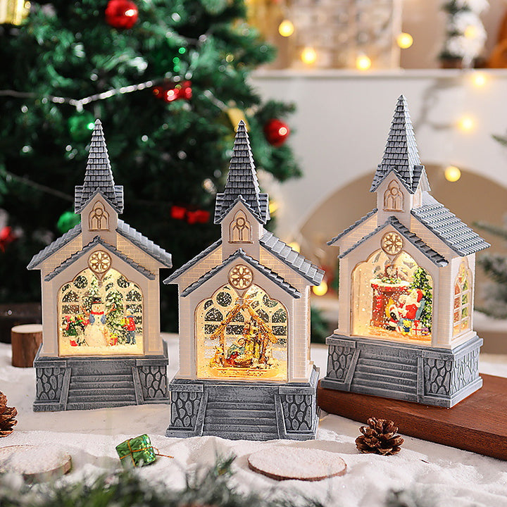 Beleuchtete Weihnachtsdekoration Karnz