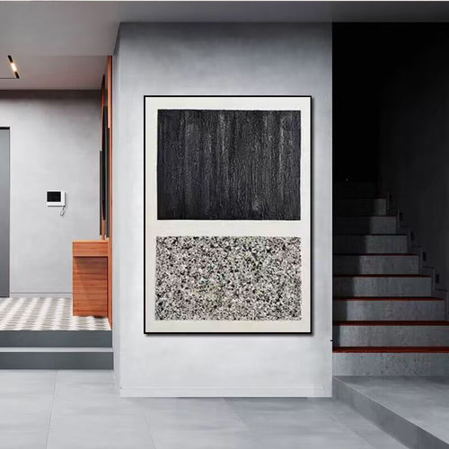 Abstract strukturiertes Wandkunstwerk