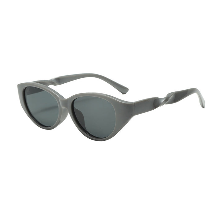 Damen Vintage-inspirierte Sonnenbrille mit strukturiertem Rahmen Karnz
