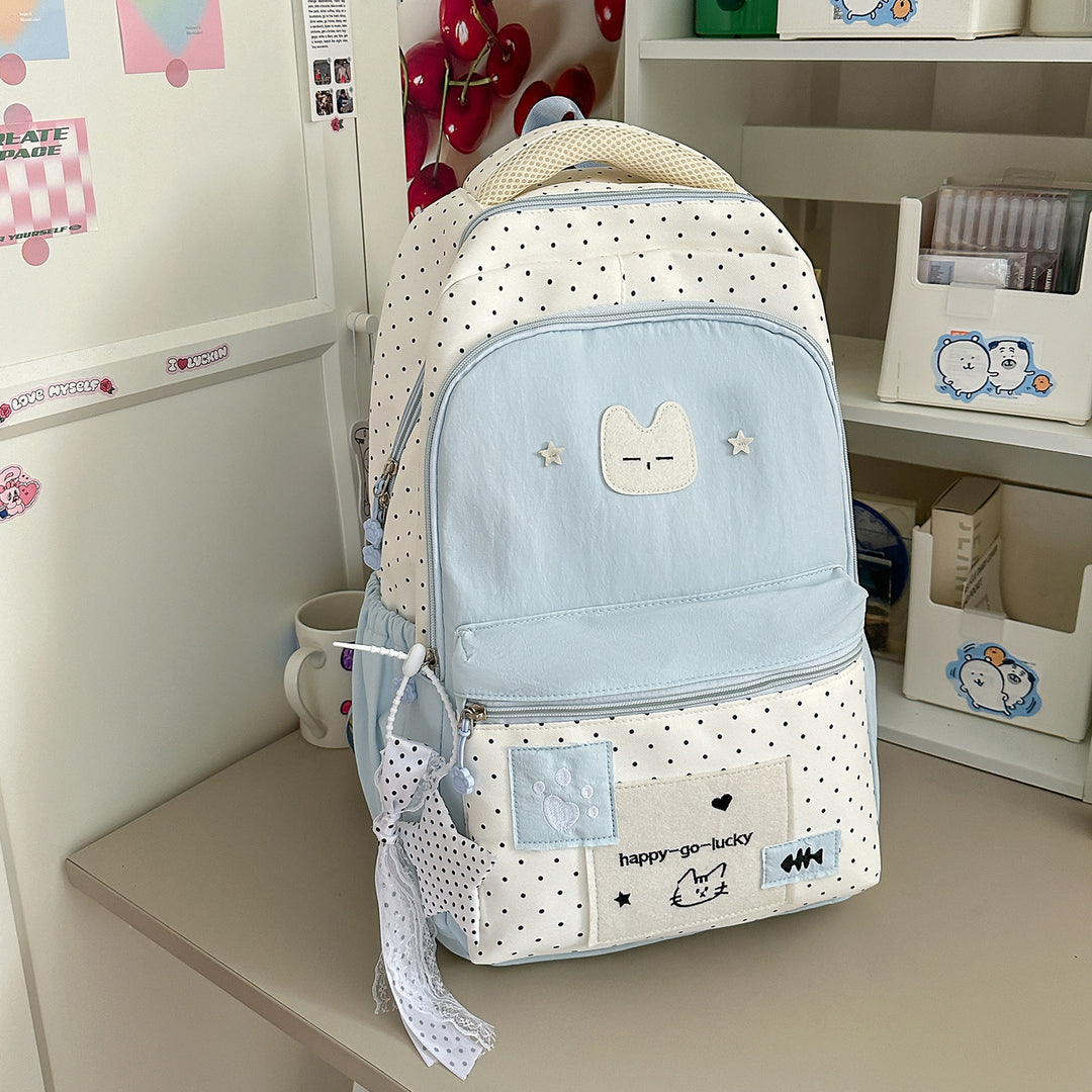 Verspielt Kat-Themen Rucksack Karnz