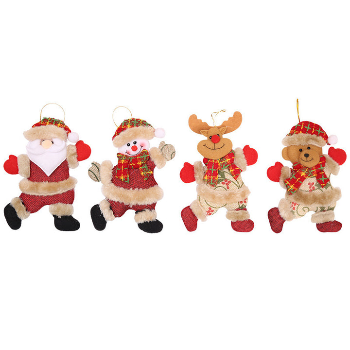 Dekorative Weihnachtsmann Anhänger Karnz