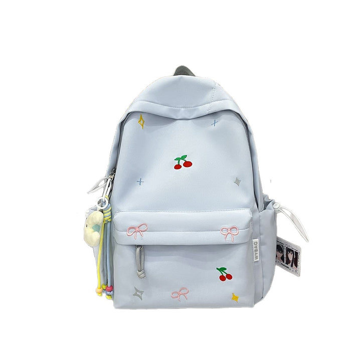 Verspielter Rucksack mit Stickereien Karnz