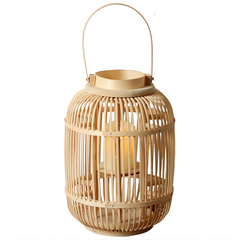 Dekorative Laterne aus Rattan Karnz