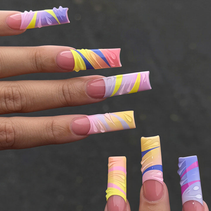 Künstlerische Lange Nagelspitzen Karnz