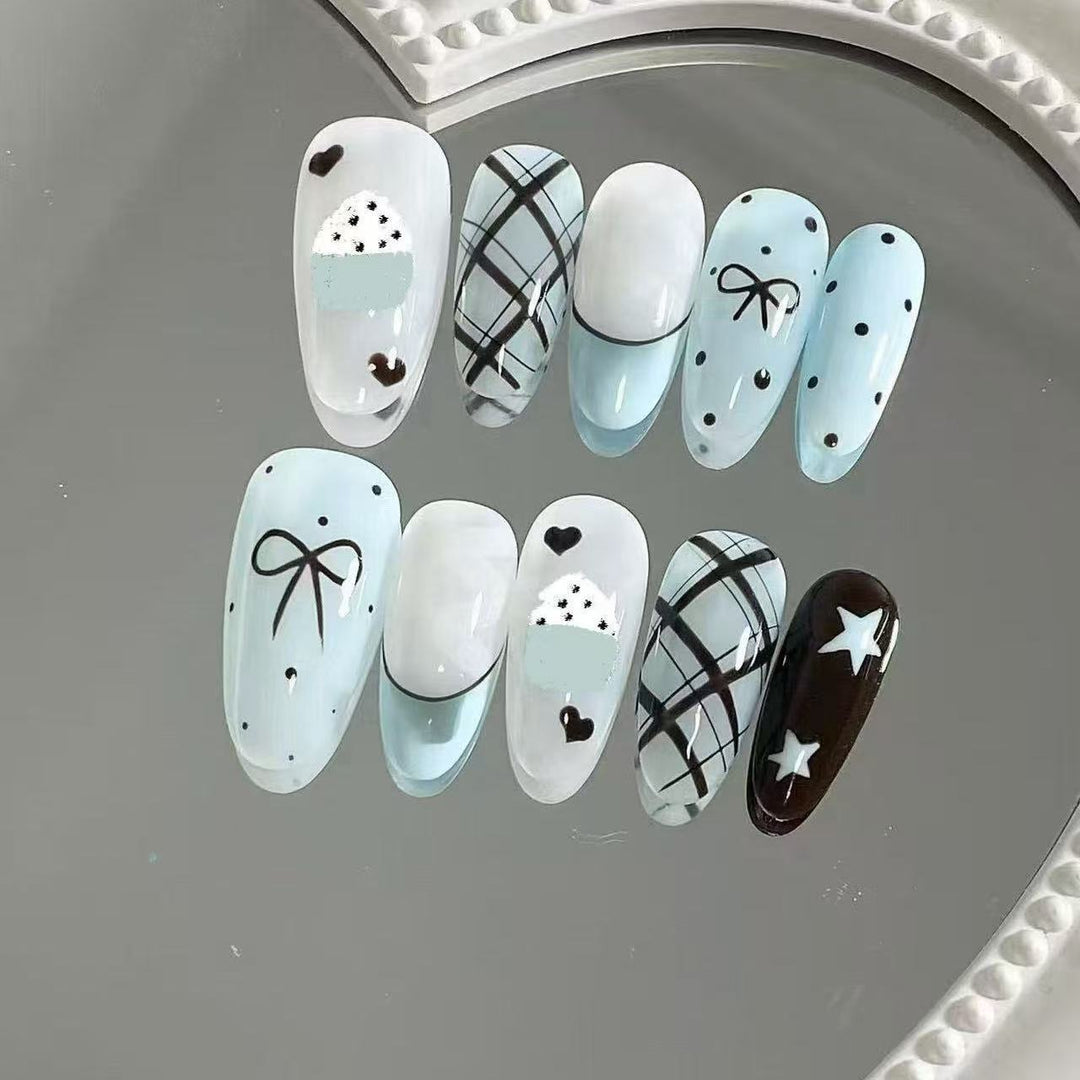 Künstlerisches Stiletto-Nagelset Karnz