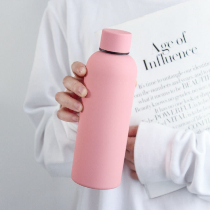 Damen hochwertige isolierte Wasserflasche mit rutschfester Oberfläche Karnz
