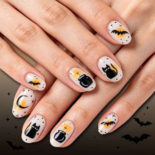 Halloween-Themen Nagelkunstdesign Karnz