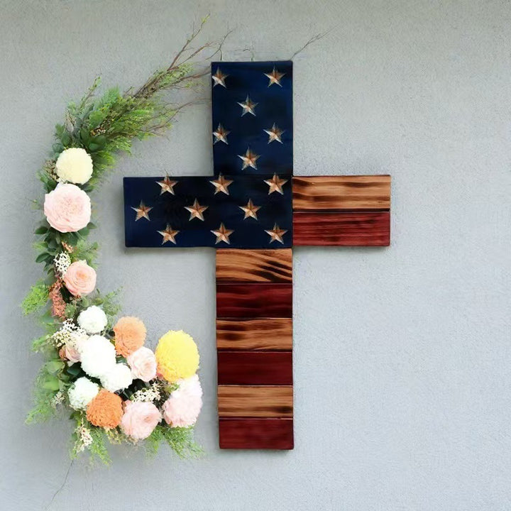 Inspirierendes Holz Wandkreuz