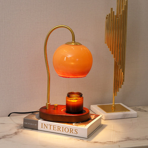 Künstlerische Glas Tischlampe