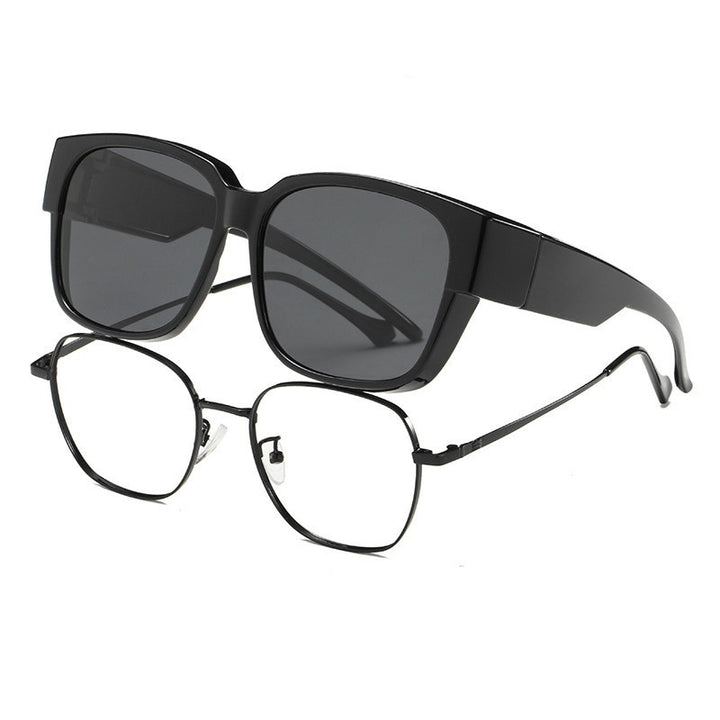 Modische Übergroße Sonnenbrille Karnz