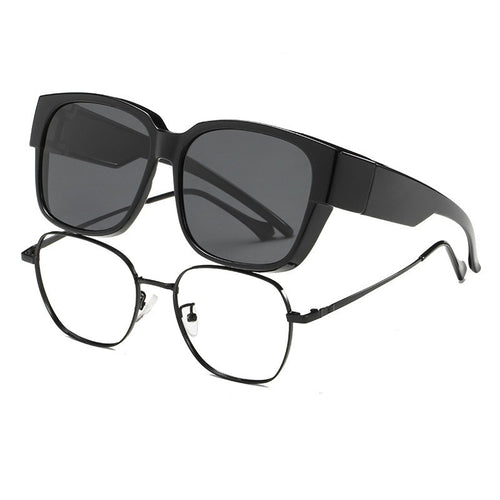 Modische Übergroße Sonnenbrille Karnz