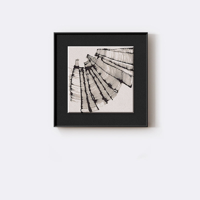 Abstrakte textile Wandkunst