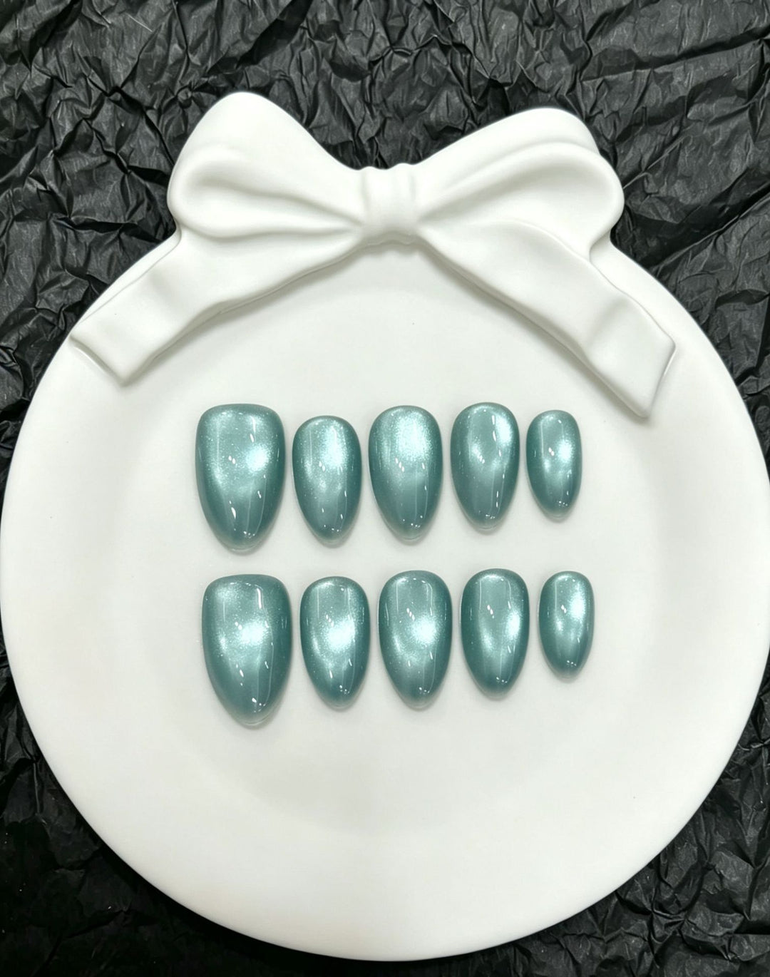 Glänzendes Elegantes Press-On Nagelset