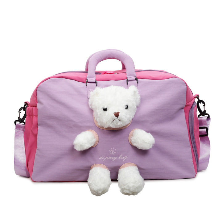 Weiches Plüsch-Spielzeug-Schultertasche