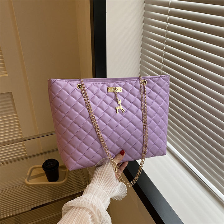 Gepolsterte Schulter-Handtasche