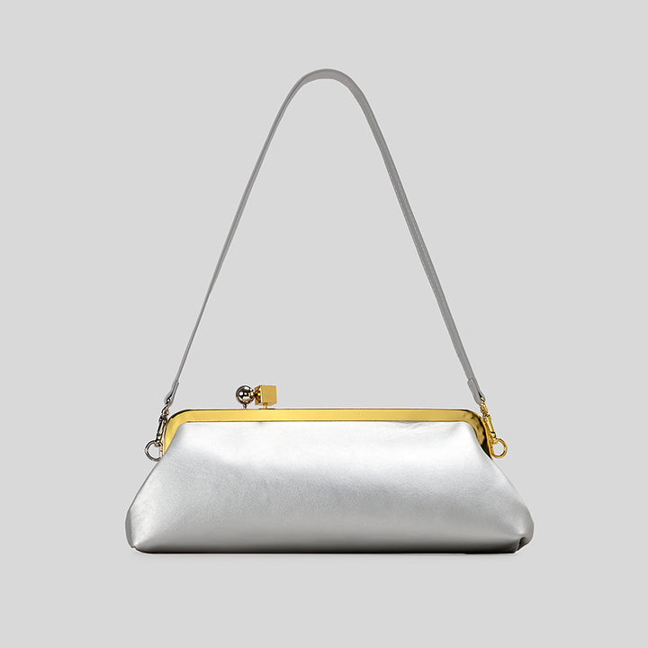 Elegante Lackleder Abendhandtasche