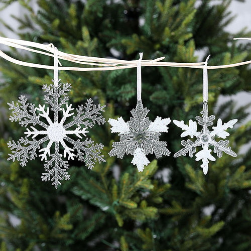 3D Dekorativer Schneeflockenornament