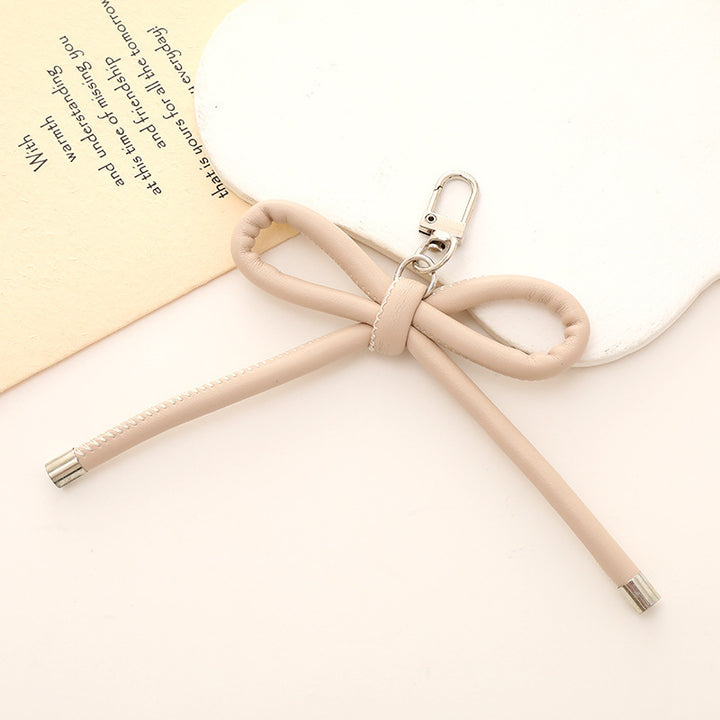 Stylischer Schleifen-Knoten Schlüsselanhänger Halter Karnz