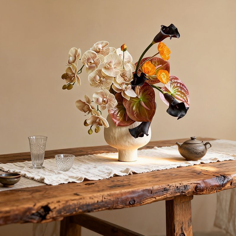 Luxuriöse Orchideenblumenarrangement