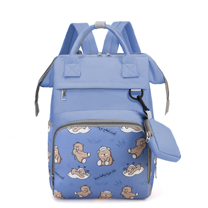 Verspielter Tierdruck-Rucksack Karnz