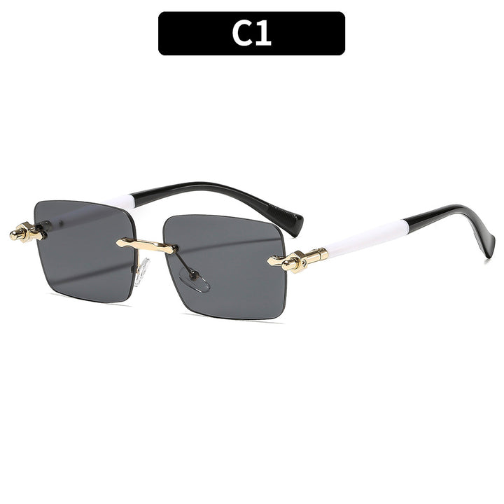 Premiume Quadratische Rahmen Sonnenbrille
