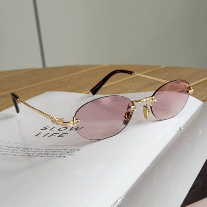 Chic Cat-Eye Rahmenbrillen Karnz