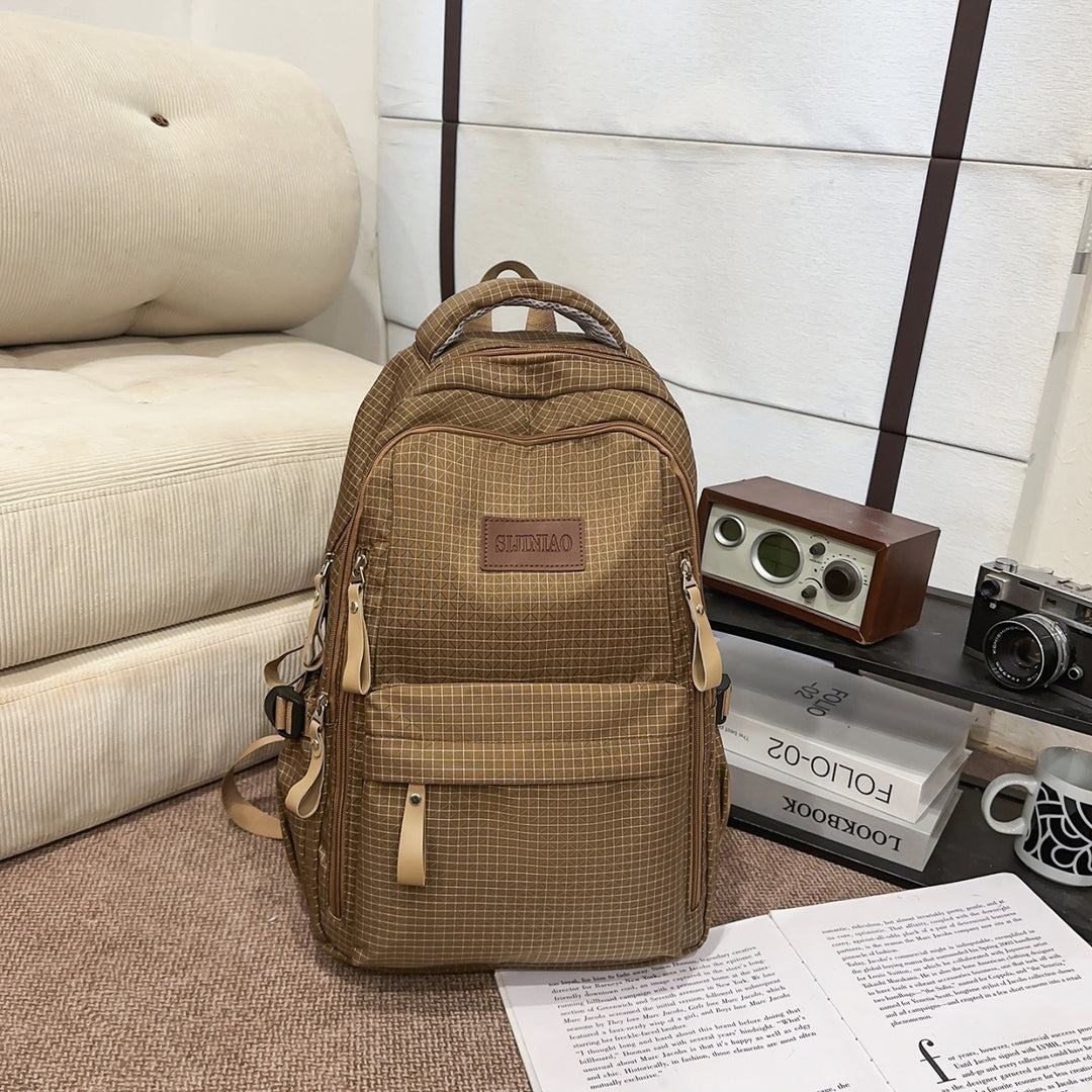 Vielseitiger karierten Rucksack
