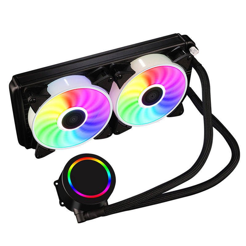 RGB Flüssigkeits-CPU-Kühler mit Dual-Lüfter-Technologie Karnz