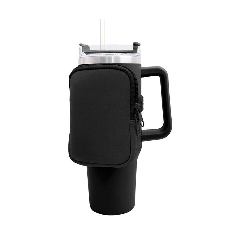 Unisex Getränkehalter mit praktischer Tasche Karnz
