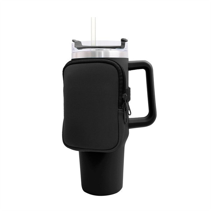 Unisex Getränkehalter mit praktischer Tasche Karnz