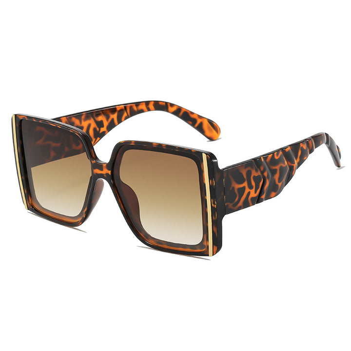 Retro-inspirierte schicke quadratische Sonnenbrille Karnz
