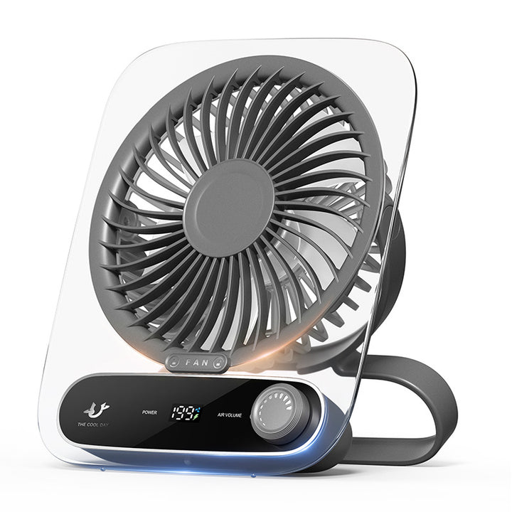 Damen Tragbarer Ventilator mit LED-Anzeige Karnz