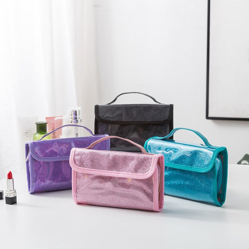 Glitzernder Reise-Make-up-Organizer Karnz