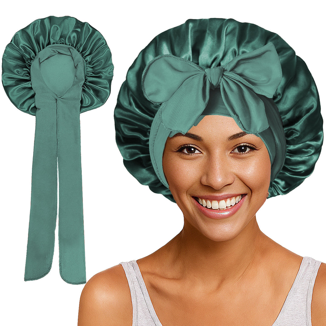 Satin Hair Haube