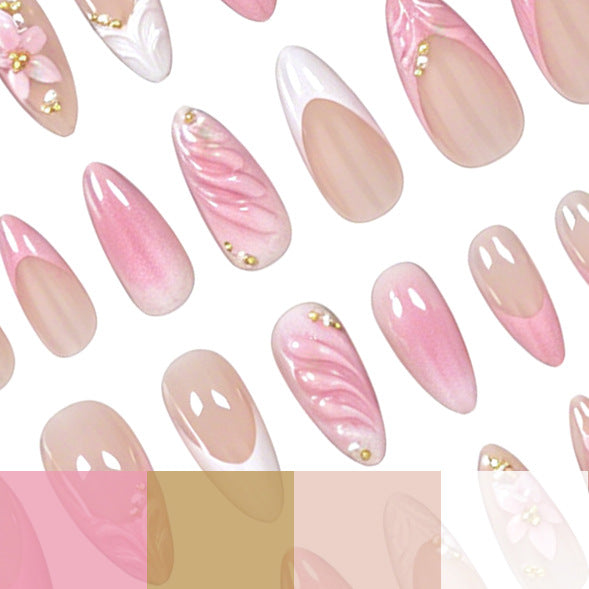 Elegante Florale Acryl-Nagelverstärkungen Karnz 1789915803