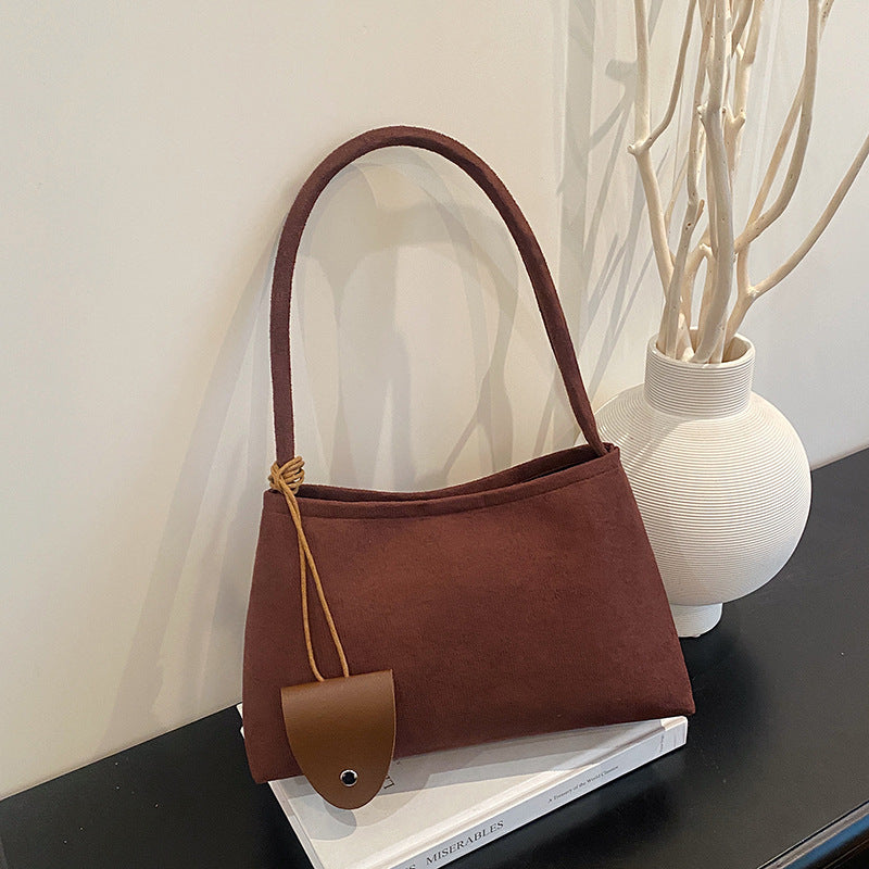 WoTextured Fabric Schultertasche Karnz