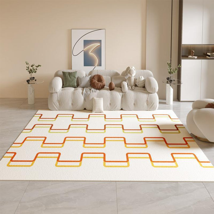 Geometrisches Muster Teppich Karnz