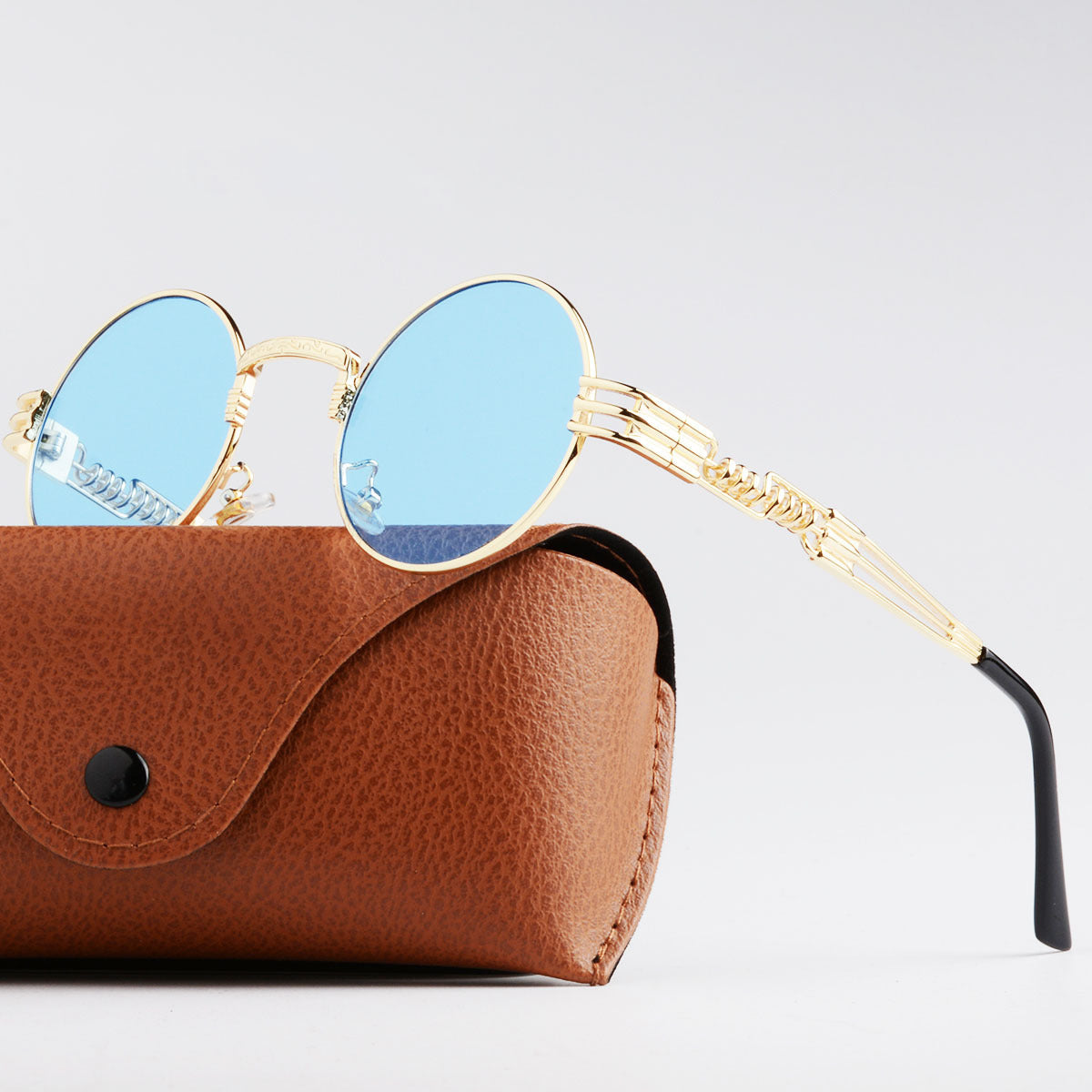 Damen Künstlerische Rundbrille Karnz