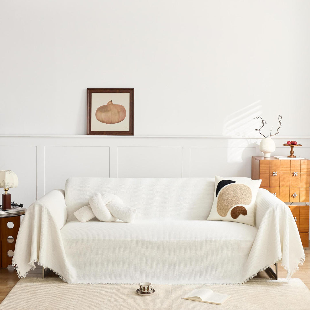 Texturierte gewebte Sofa-Decke