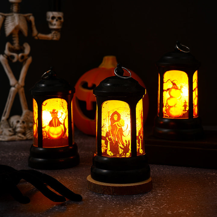 Dekorative Halloweenlaterne Karnz