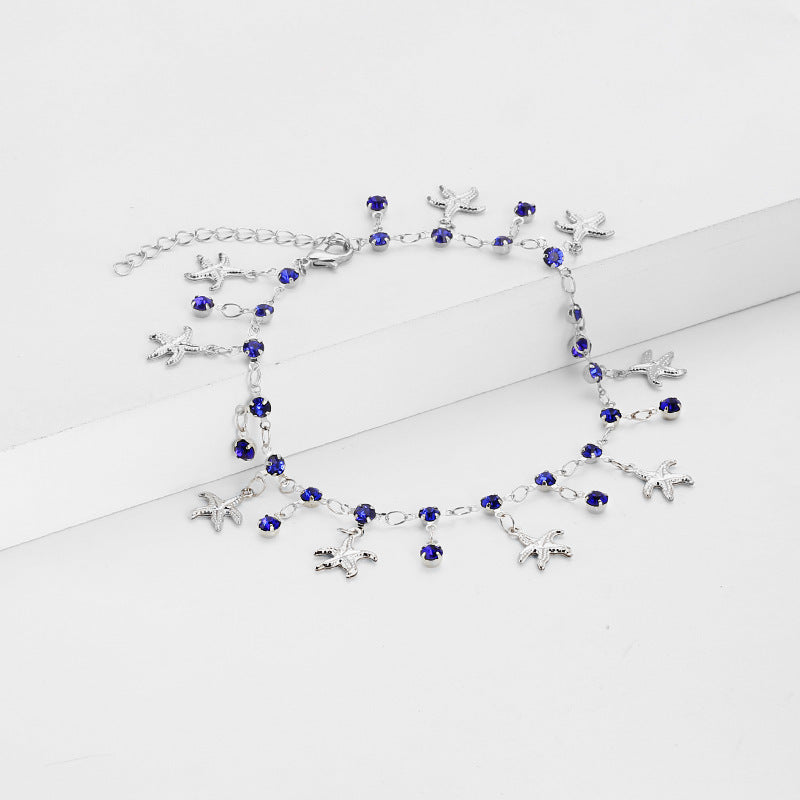 Seestern Charm Fußkette Karnz