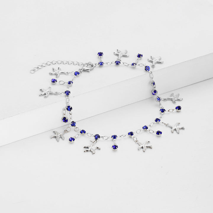 Seestern Charm Fußkette Karnz
