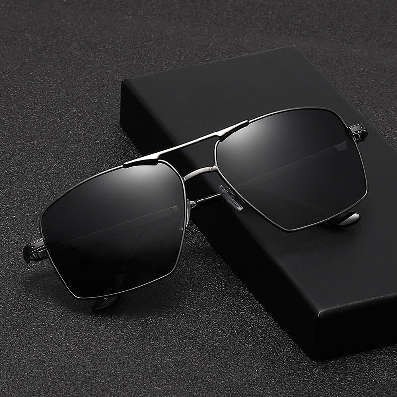 Herren moderne Sonnenbrille im eleganten Rahmen Karnz