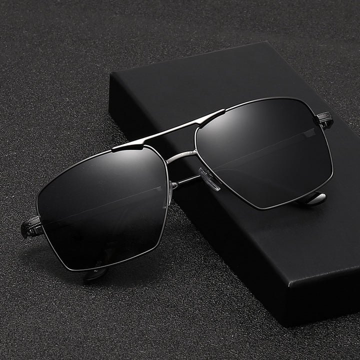 Herren moderne Sonnenbrille im eleganten Rahmen Karnz
