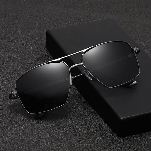 Herren moderne Sonnenbrille im eleganten Rahmen Karnz