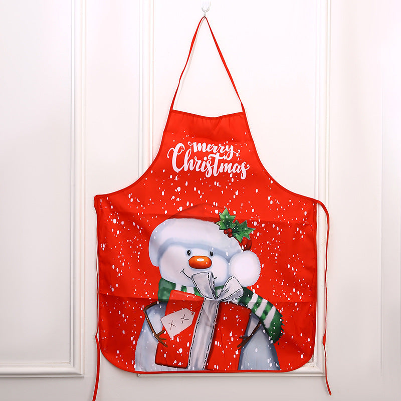 Festliche Kochschürze mit Weihnachtsmotiv Karnz