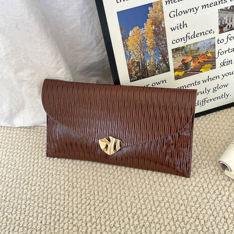 Elegante Patelleder Abend-Clutch