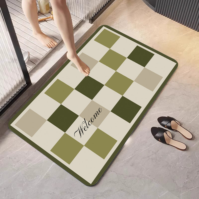 Geometrisch gemusterter Teppich Karnz