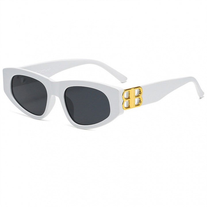 Elegante futuristische Rahmen-Sonnenbrille Karnz